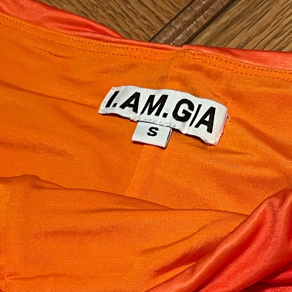 I.Am.Gia Orange and Yellow Circle Skirt - Picture 4 of 4